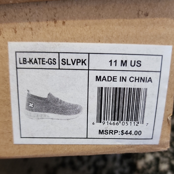 Lucky Brand Pink Kids Slip-On Sneakers - Picture 2 of 4